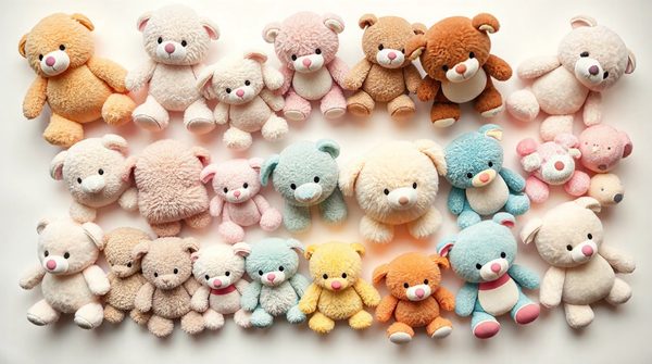 Explorez notre sélection variée de peluches disponibles en ligne !