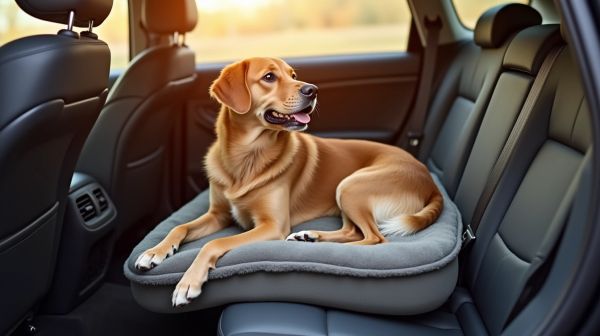 Optimiser le confort de votre chien en voiture avec un coussin