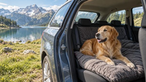 Top 5 coussins pour chien afin d'améliorer leur confort en voiture